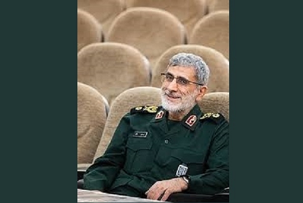 Major General Esmail Ghaani (Pic via Wikipedia)