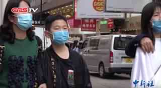 People wearing masks to prevent coronavirus outbreak (China News Service)