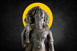 The Ardhanarishvara form of Shiva