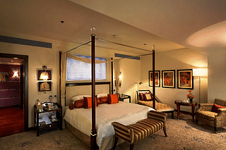 Bedroom in the Chanakya Suite (ITC official website)