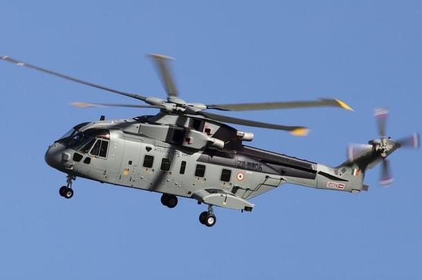 AgustaWestland AW101, the helicopter sold to India. 