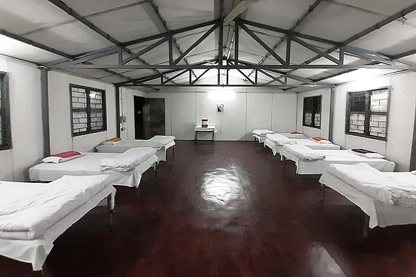 Quarantine facility for suspected coronavirus patients - Representative Image (Pic via Twitter)