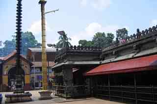 The Sri Mookambika Temple in Kollur, Karnataka.