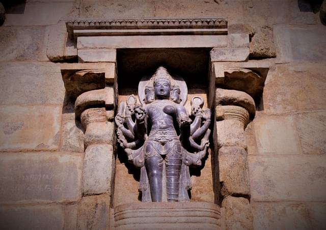 Surya&nbsp; Ardhanareeiswara: Airavatesvara Temple, Darasuram (12th century CE)