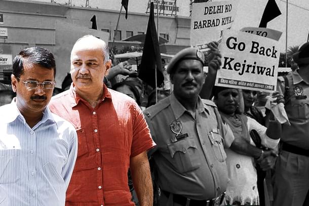 Arvind Kejriwal and Manish Sisodia 