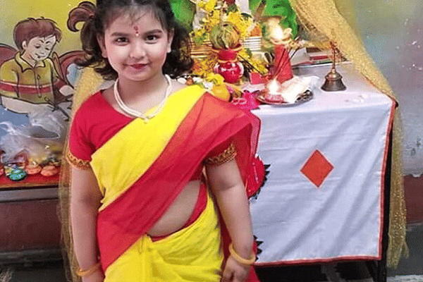 Indian cricketer Mohammed Shami’s daughter (Pic via Instagram)