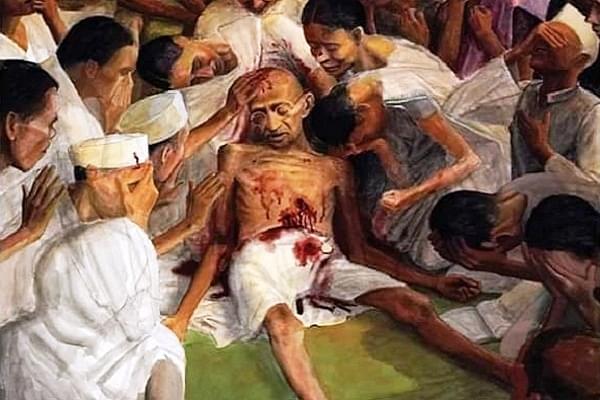 Mahatma Gandhi assassination depicted on Kerala budget document&nbsp;