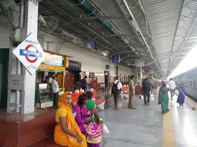 The Manduadih railway station in Varanasi&nbsp;