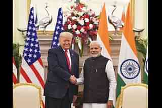 US President Donald Trump with PM Modi (Source: @narendramodi /Twitter)