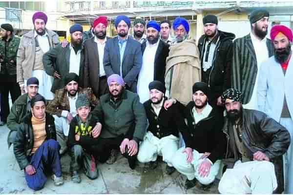 Photo of Afghan Sikhs. Image from Sikhnet