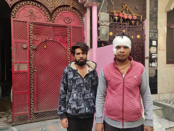 Deepak Khatik (left) and Bhaisaab alias Lala 