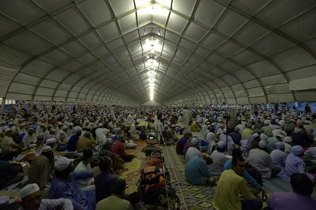 A picture from the Malaysian Jamaat <a href="https://en.wikipedia.org/wiki/Tablighi_Jamaat">Tablighee Ijtima’</a> (World Conference) [Photo by Aswami Yusof ]