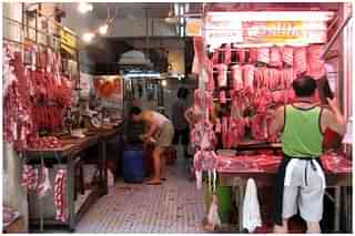 Wet market in Hong Kong (Wikimedia Commons)&nbsp;