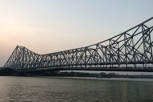 The Howrah Bridge in Kolkata.