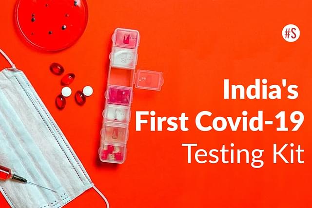 India develops its first COVID-19 testing kit.