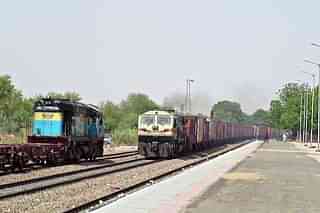 Indian Railways goods train