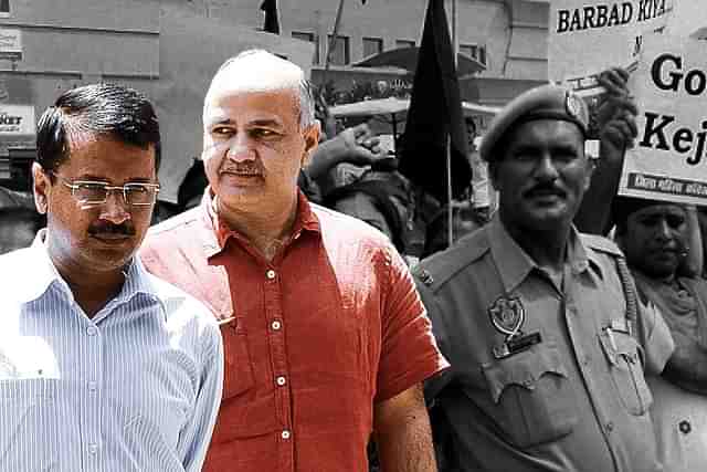 Arvind Kejriwal and Manish Sisodia&nbsp;