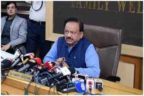 Union Health Minister Dr Harsh Vardhan&nbsp;