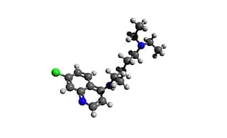 Chloroquine - molecular structure