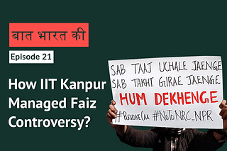 How did IIT Kanpur manage the Faiz controversy?