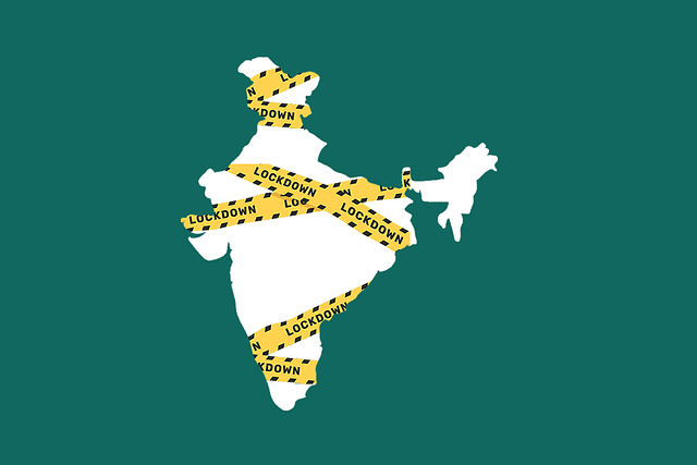 India under lockdown.