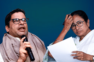 Political strategist Prashant Kishor and Bengal Chief Minister Mamata Banerjee.