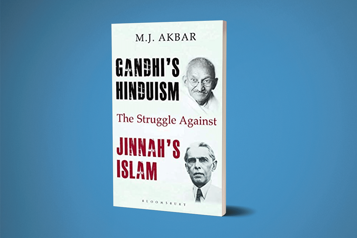 The book cover of Gandhi’s Hinduism: The Struggle Against Jinnah’s Islam