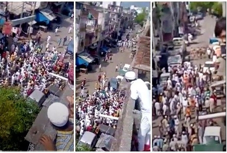 Furore And Flouting Of Lockdown Protocol In Uttarakhand’s Haldwani Over