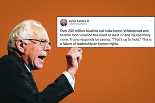 US (Vermont) Senator Bernie Sanders 