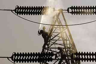 Representative image of an electricity tower in Mumbai (Satish Bate/Hindustan Times via Getty Images)