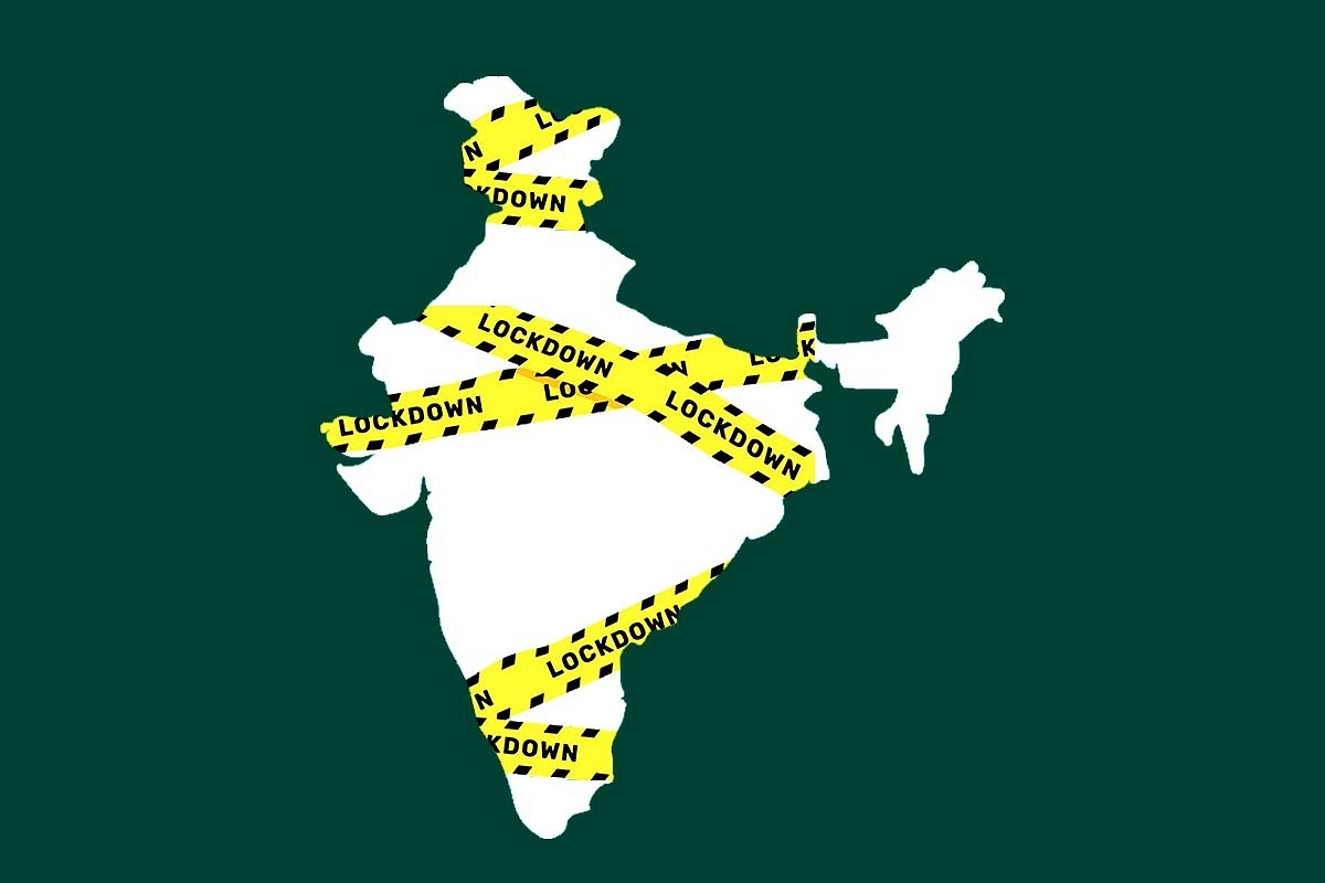 India under lockdown.
