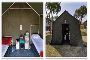 OFB Tent (Pic Via PIB Website)