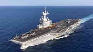 The aircraft carrier Charle de Gaulle