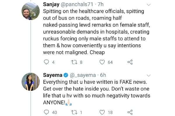 A screenshot of RJ Sayema’s tweet