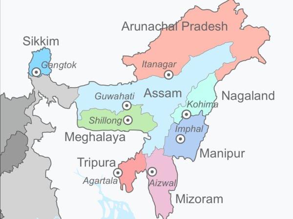 India’s North East.