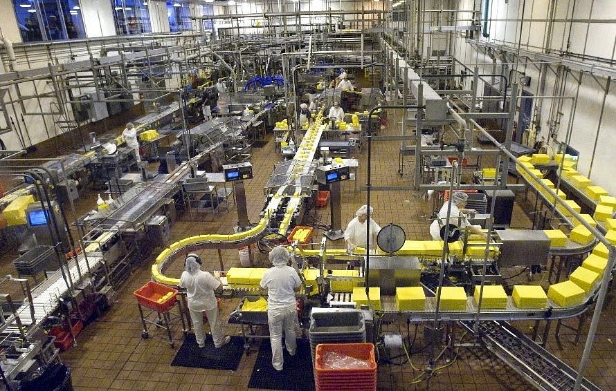 Representative image of an industrial and transport equipment manufacturing factory.