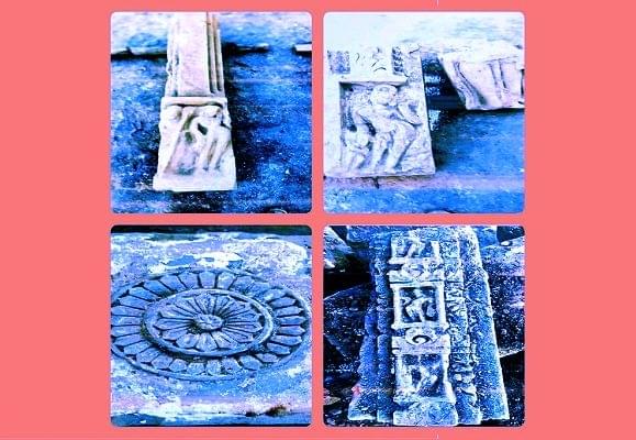 Items found in excavation (pic via Twitter)