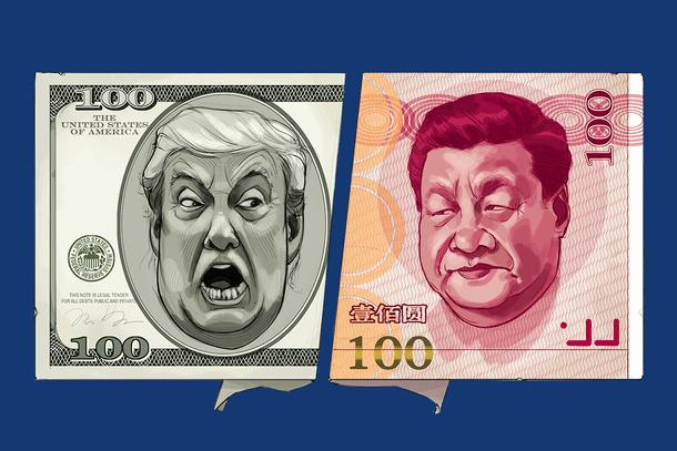 The US-China currency war. 