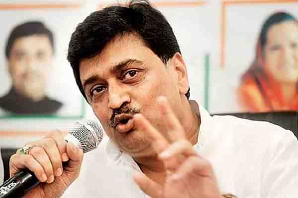 PWD minister Ashok Chavan (Pic via Twitter)