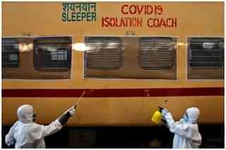Covid-19 isolation coaches.