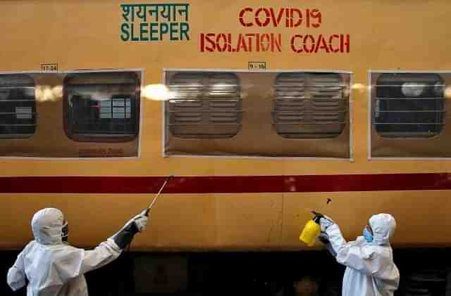 Covid-19 isolation coaches.