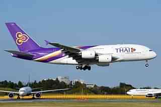 An Airbus A-380 of Thai Airways (Toshi Aoki - JP Spotters/Wikimedia Commons)