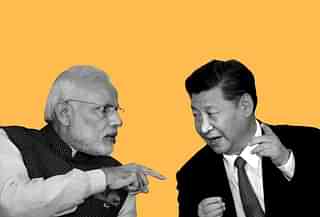 Prime Minister Narendra Modi and Chinese President Xi Jinping.