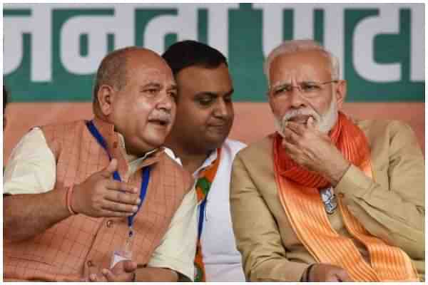 Prime Minister Narendra Modi with Minister of Agriculture &amp; Farmers Welfare Narendra Singh Tomar