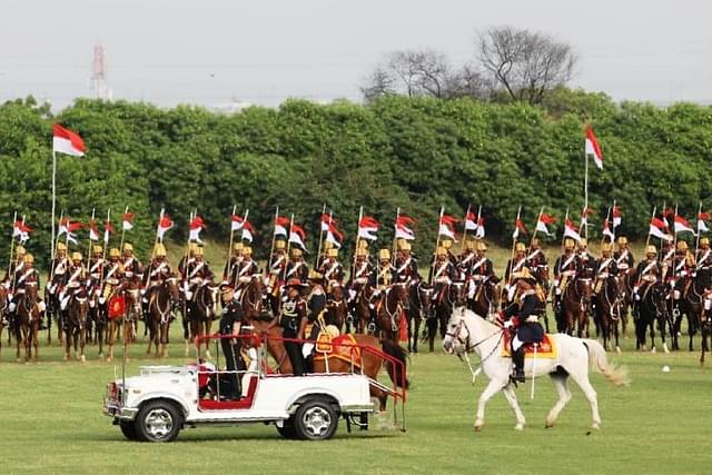 61st Cavalry Regiment of Indian Army (Pic Via Twitter)