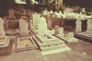 A graveyard (Wikimedia Commons) 