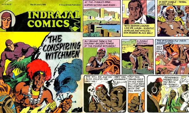 ‘The Conspiring Witchmen’ (1988):’The Phantom’ shows a remarkable consistency in demonizing the proponents of the indigenous knowledge systems.