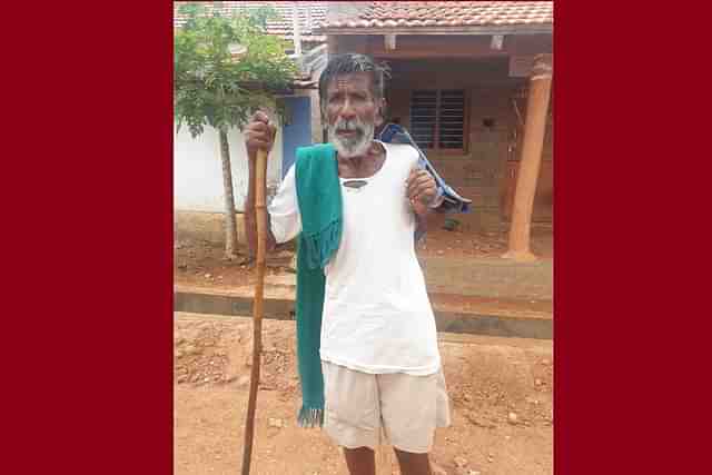 Pond Man Kaamegowda (Pic: Special Arrangement)