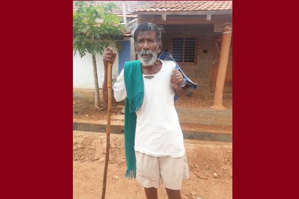 Pond Man Kaamegowda (Pic: Special Arrangement)