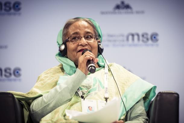 Bangladesh Prime Minister Sheikh Hasina. (Wikimedia Commons)
